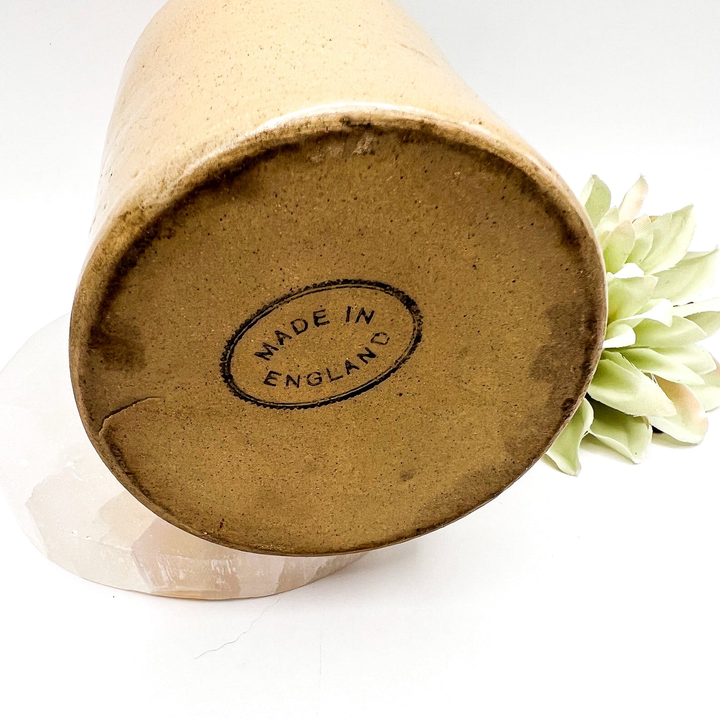 Vintage Stoneware Wine & Vinegar Cruet