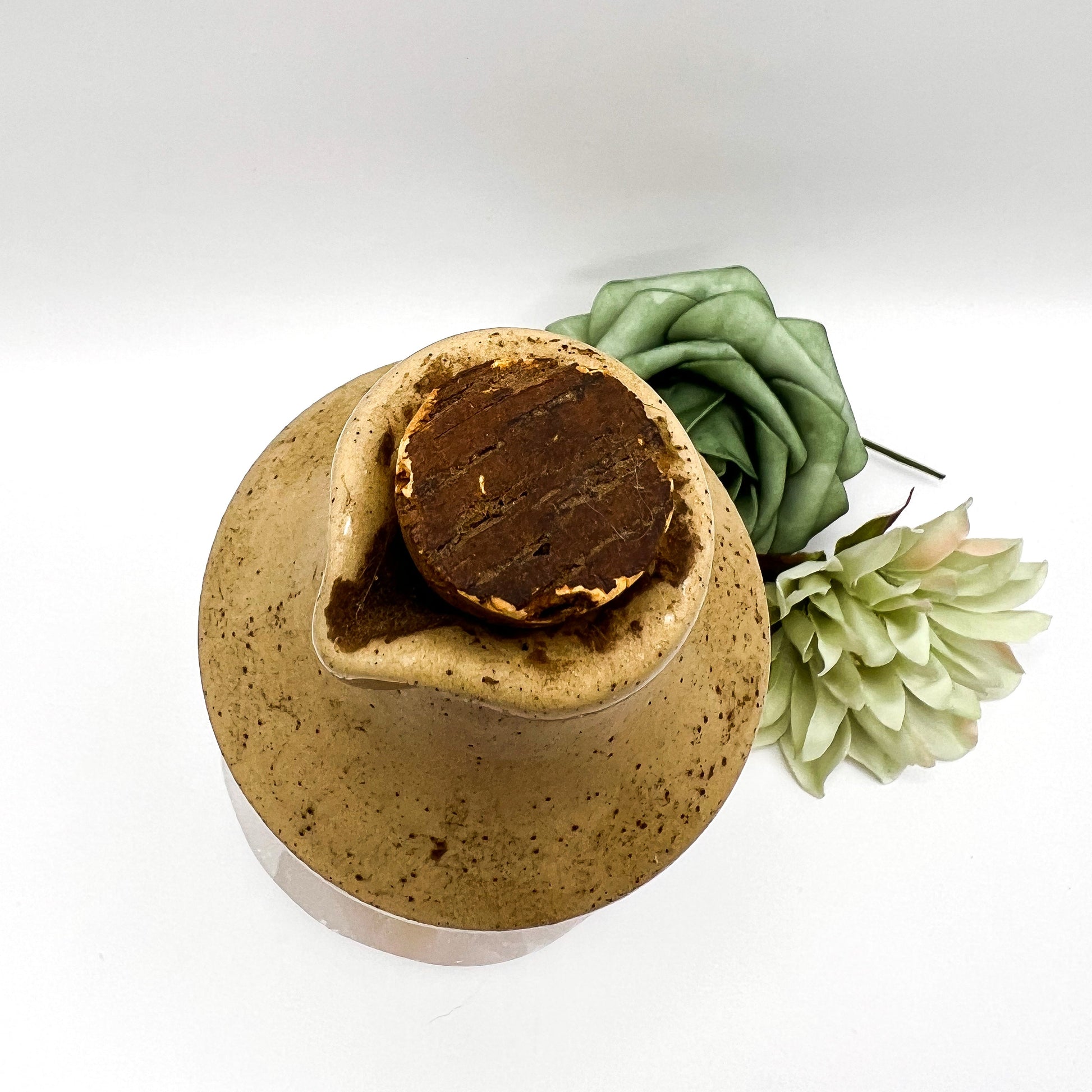 Vintage Stoneware Wine & Vinegar Cruet