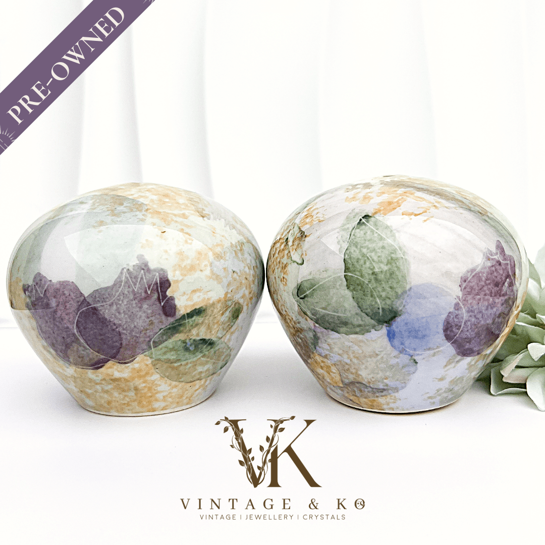 XL Robert Gordon Vintage Ceramic Salt & Pepper Shakers